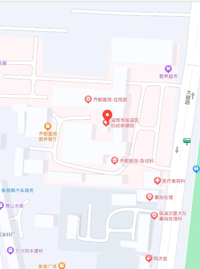【交通導(dǎo)引】醫(yī)院周邊公交車(chē)站、車(chē)輛出入口提示及停車(chē)場(chǎng)